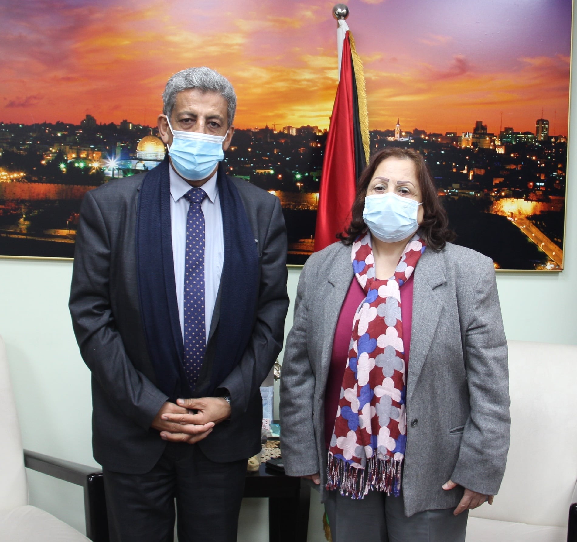 كيلة تًناقش مع رئيس سلطة جودة البيئة سبل تعزيز التعاون بينهما