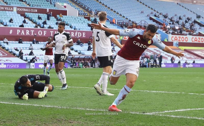 بالصور : تريزيجيه يقود أستون فيلا لإحباط فولهام