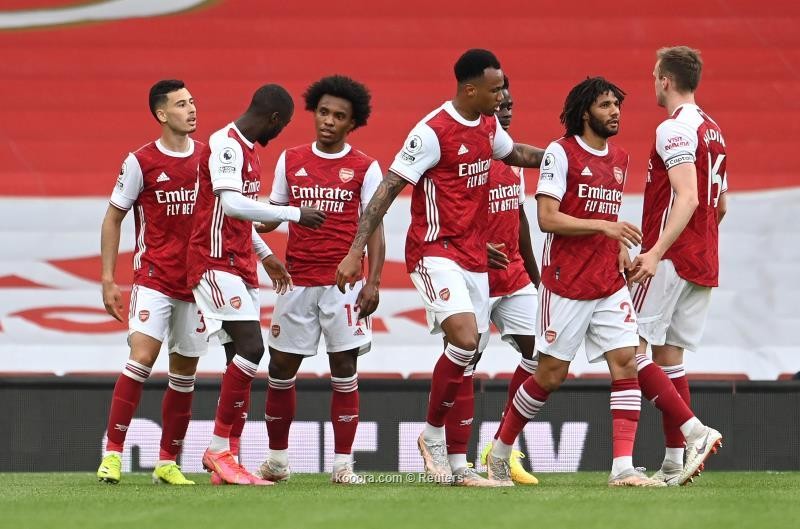 بالصور.. آرسنال يرسل وست بروميتش إلى الدرجة الثانية