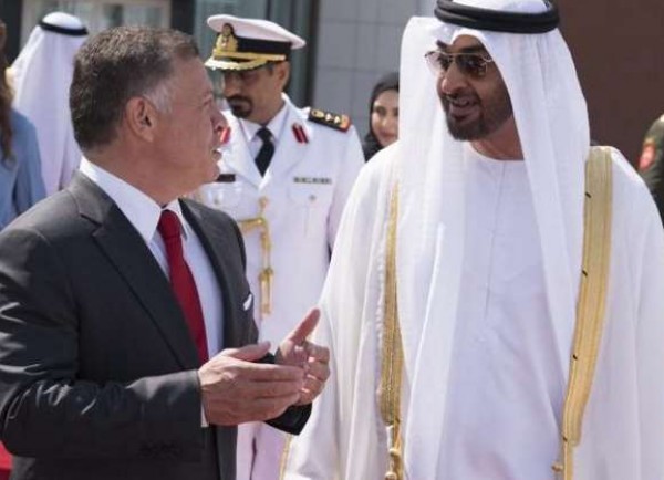 تفاصيل لقاء العاهل الأردني بولي عهد أبو ظبي
