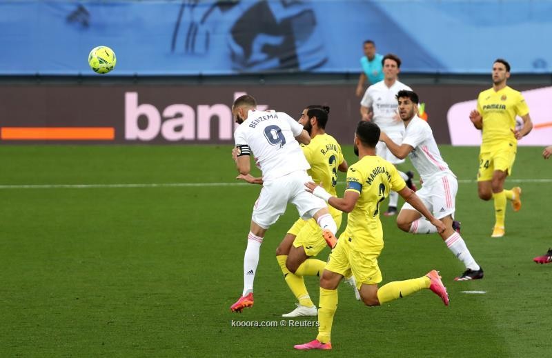 بالصور.. ريال مدريد يُسقط فياريال بثنائية ويخسر الليجا