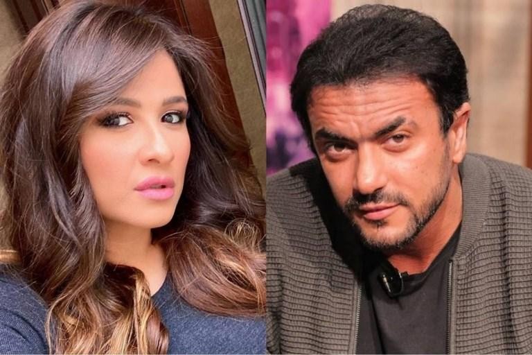 ياسمين عبد العزيز ترد على شائعة انفصالها عن العوضي
