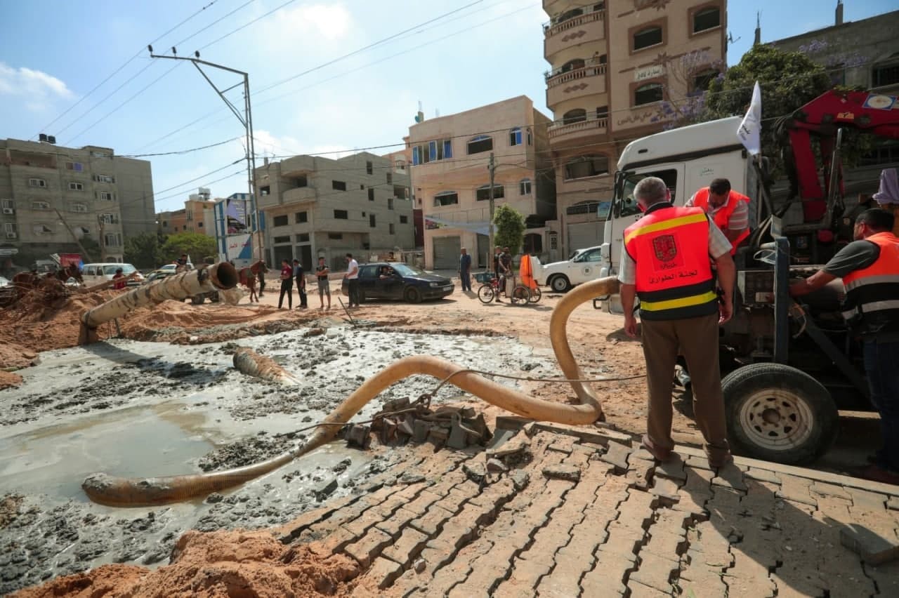 بلدية غزة تدعو للتدخل العاجل والإسراع في إعادة إعمار القطاع