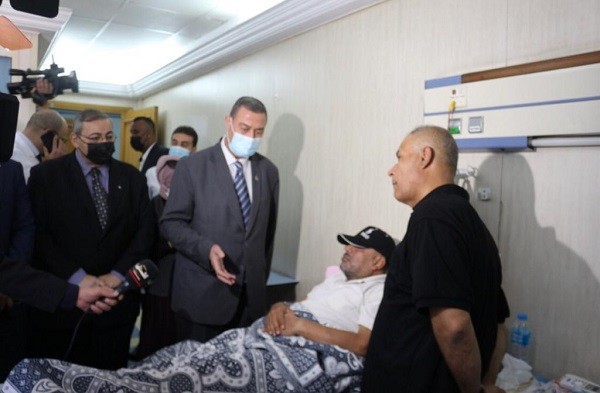 السفير اللوح يطلع وفدًا من مجلس النواب المصري على آخر مستجدات الأوضاع في فلسطين