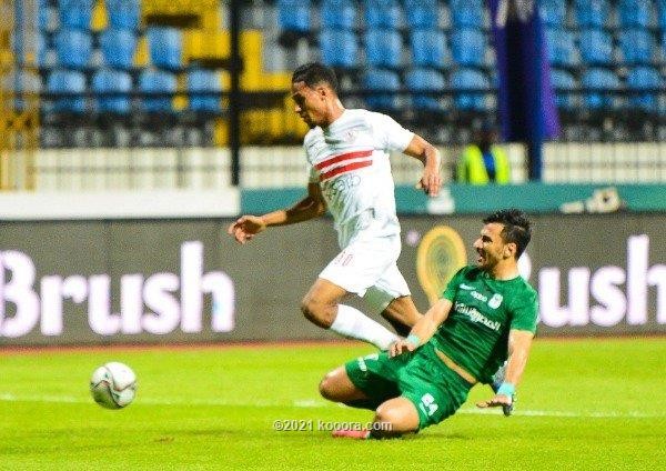 بالصور: الزمالك يصعق المصري في مباراة الدراما والإثارة التحكيمية