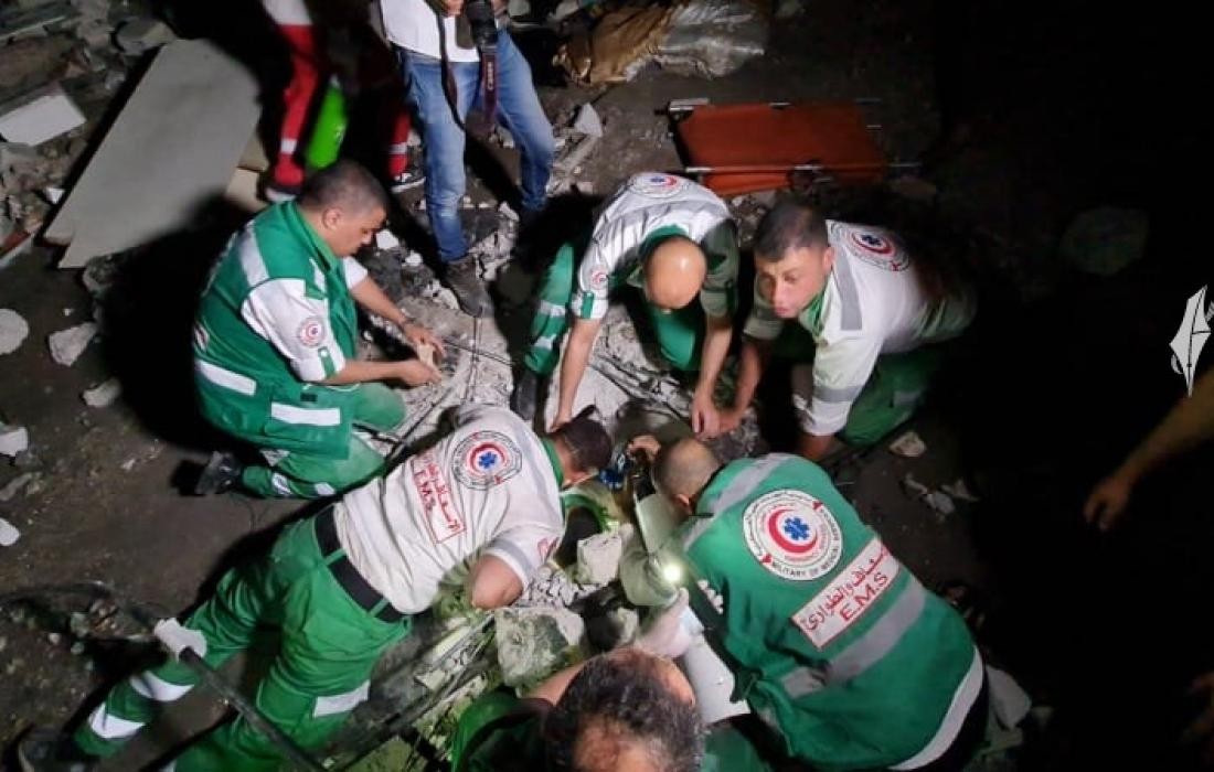 188 شهيد و1230 إصابة نتيجة العدوان الإسرائيلي المتواصل على قطاع غزة