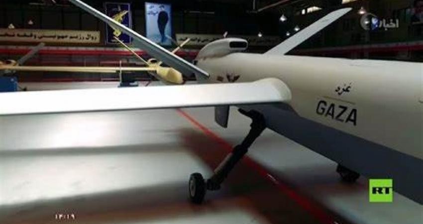 إيران تنشر مقطعًا مصورًا لطائرة مسيرة قتالية جديدة تحمل اسم "غزة"