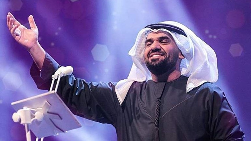 شاهدوا | النجم "حسين الجسمي" يردّ بطريقته الخاصة على صورة مفبركة له