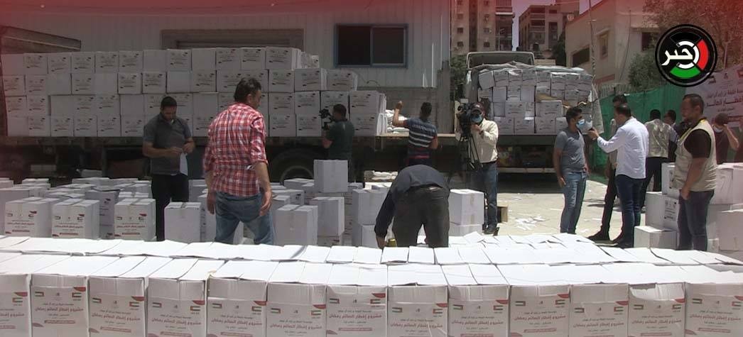 بالفيديو: مؤسسة خليفة بن زايد تُقدم مشروع "إفطار صائم" لـ50 ألف فلسطيني بغزّة