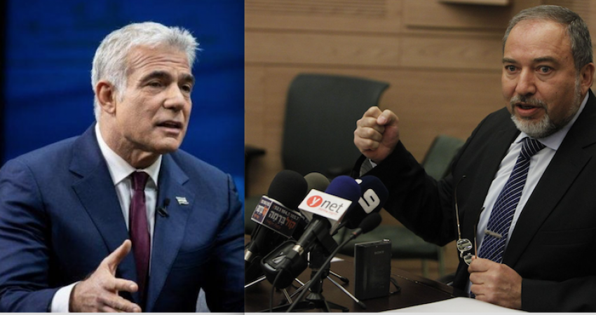 ليبرمان ولابيد يتفقان على تشكيل ائتلاف حكومي