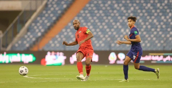 بالصور: فلسطين تضرب سنغافورة برباعية