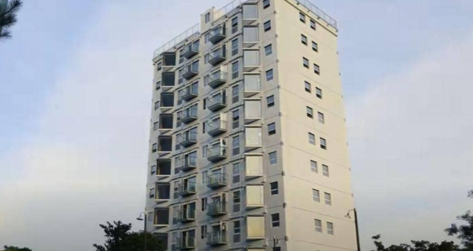 شركة صينية تنتهى من بناء برج سكنى كامل من 10 طوابق فى يوم واحد فقط