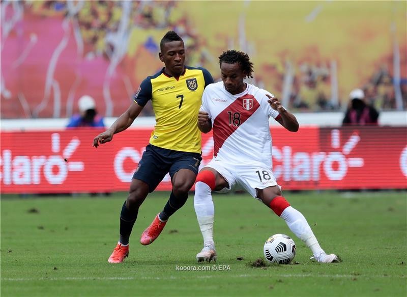 بالصور: فوز مفاجئ لبيرو على الإكوادور
