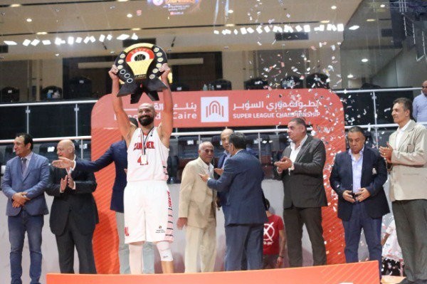 بالصور.. سلة الزمالك تخطف دوري السوبر من الاتحاد السكندري