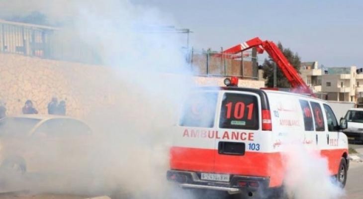 إصابة رجل أمن برصاص الاحتلال جنوب نابلس