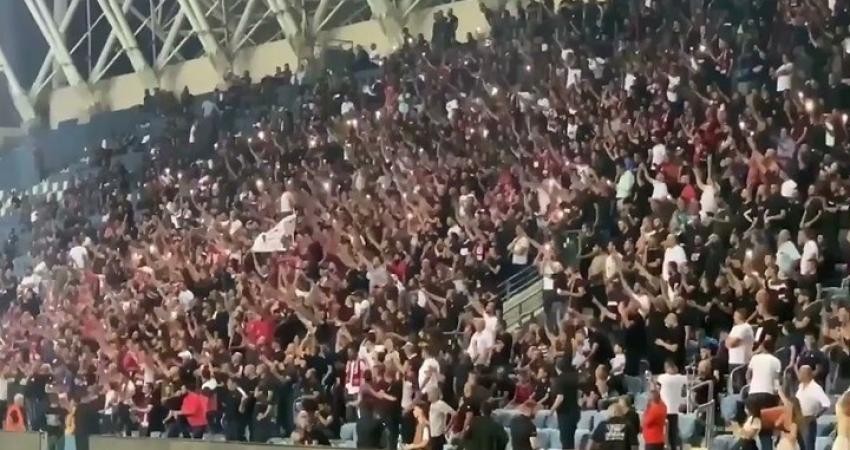 بالفيديو: هتافات للشهيد محمد كيوان خلال مبارات كرة قدم بأم الفحم