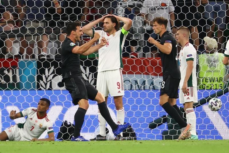 بالصور : المجر تتعادل مع المانيا وتودع اليورو