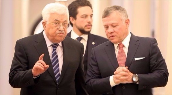 الرئيس عباس يلتقي اليوم بالعاهل الأردني