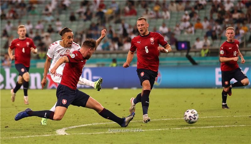 بالصور.. الدنمارك تواصل المغامرة الأوروبية على حساب التشيك