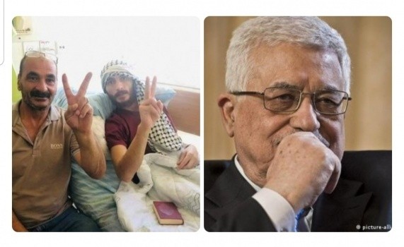 الرئيس عباس يهنئ الأسير الغضنفر أبو عطوان بالإفراج عنه من سجون الاحتلال