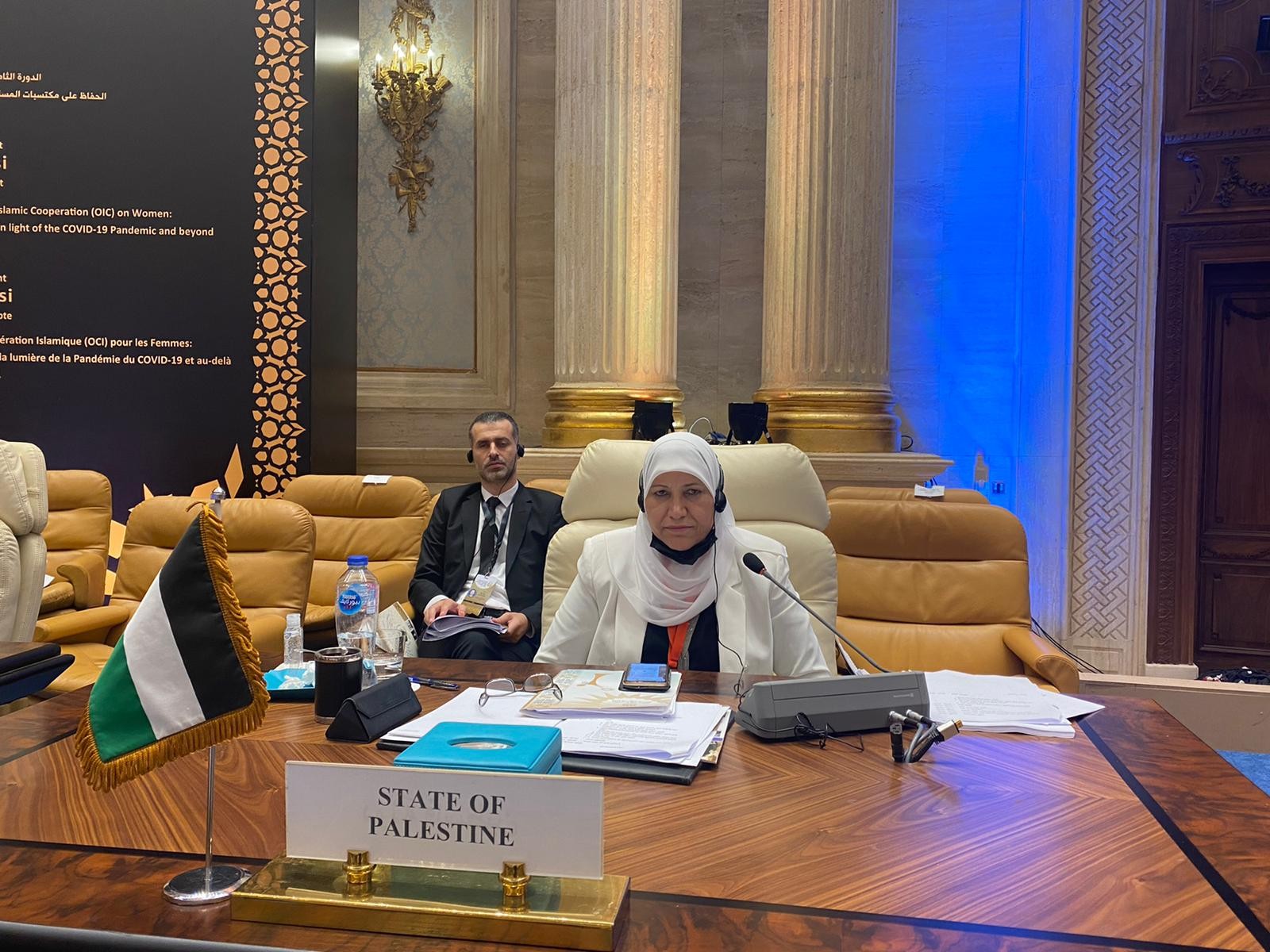 حمد تشارك في أعمال مؤتمر منظمة التعاون الإسلامي الخاص بالمرأة