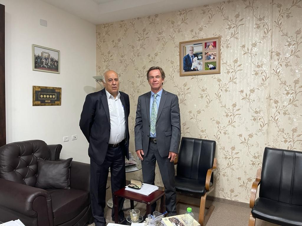 الرجوب يلتقي ممثل الاتحاد الأوروبي في فلسطين لهذا السبب!