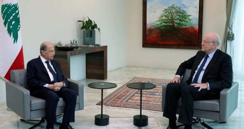 الرئيس اللبناني يُكلّف ميقاتي بتشكيل الحكومة الجديدة