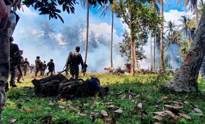 العثور على الصندوق الأسود للطائرة العسكرية الفلبينية