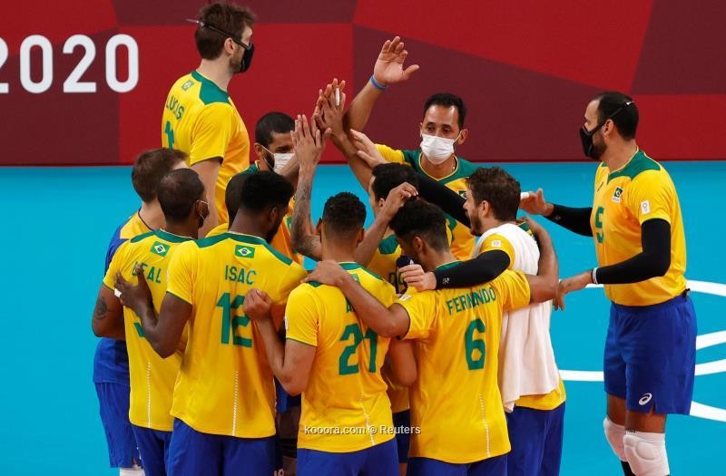 بالصور : تونس تخسر أمام البرازيل في افتتاح منافسات الكرة الطائرة بالأولمبياد