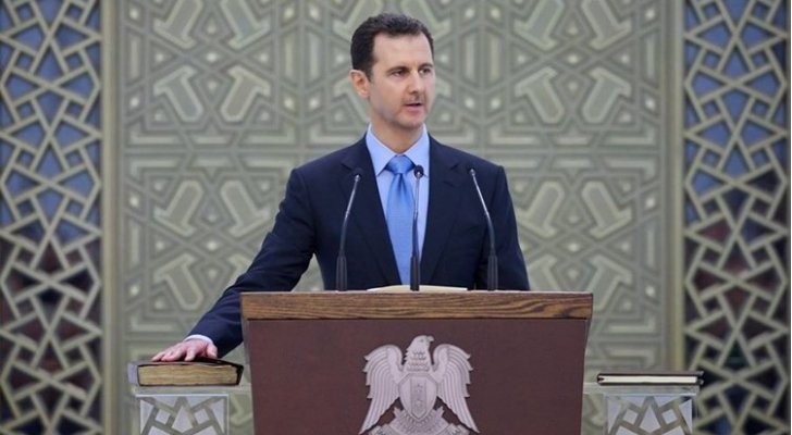 بشار الأسد يؤدي اليمين الدستورية لولاية رئاسية رابعة
