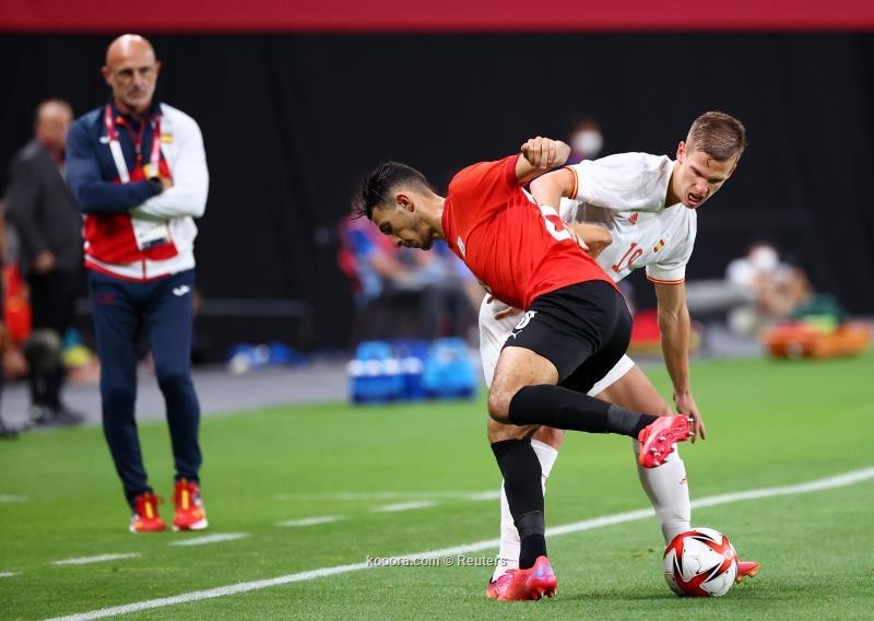 بالصور.. الأولمبي المصري يقتنص نقطة ثمينة من أنياب إسبانيا