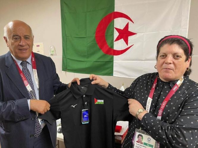الرجوب يلتقي بعثة دولة فلسطين المشاركة في أولمبياد طوكيو
