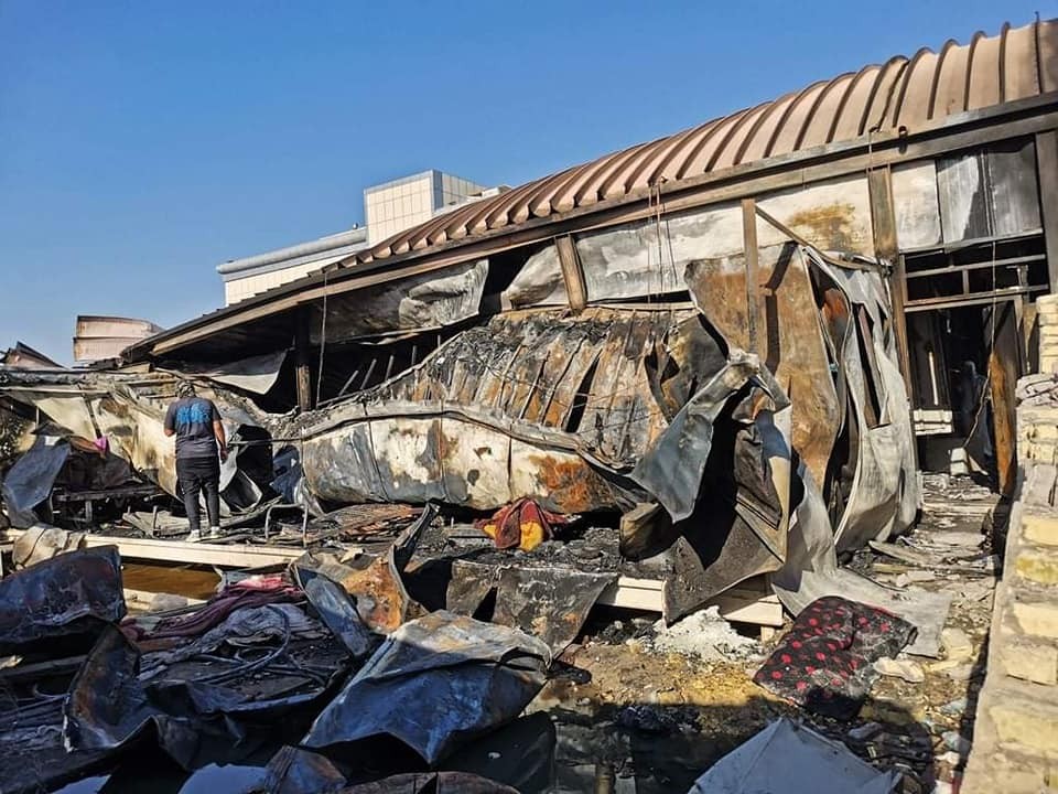 ارتفاع عدد ضحايا حريق مستشفى علاج مرضى "كورونا" جنوب العراق إلى 78 قتيلًا