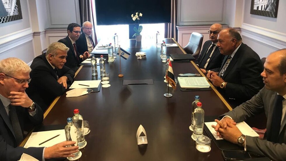 شكري يدعو لاستئناف المفاوضات الإسرائيلية- الفلسطينية