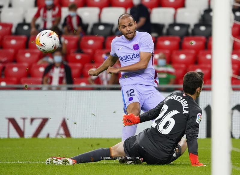 بالصور.. ديباي يهدي التعادل لبرشلونة ضد بيلباو