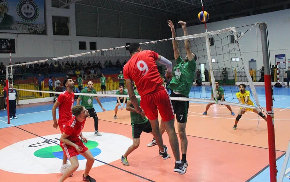 بالصور : خدمات جباليا يهزم الصداقة بثلاثة أشواط نظيفة في نهائي دوري الطائرة