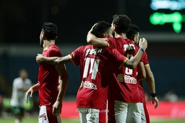 بالصور.. رباعية في شباك المصري تحفظ أمل الأهلي الأخير بالدوري