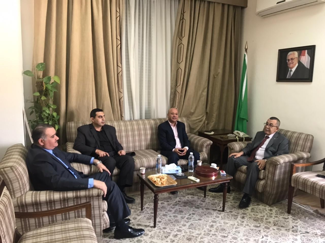 تفاصيل لقاء أبو هولي بالأمين العام المساعد لجامعة الدول العربية