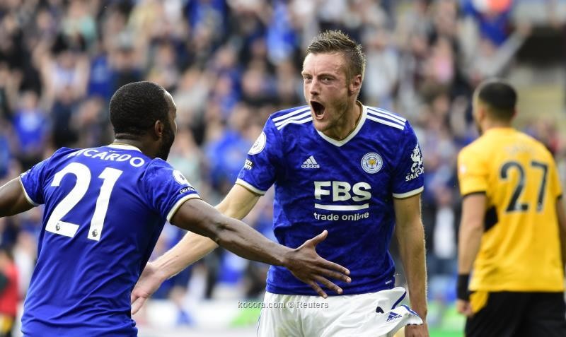 بالصور: فاردي يمنح ليستر الفوز على وولفرهامبتون