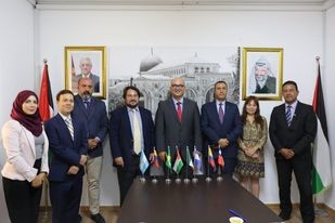 تفاصيل لقاء الهدمي مع سفراء وممثلي أمريكا اللاتينية