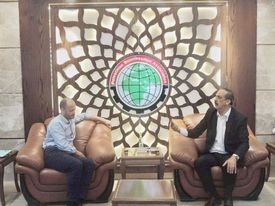 الرباعية الدوليّة تُجري زيارة لمقر جمعية رجال الأعمال الفلسطينيين بغزّة