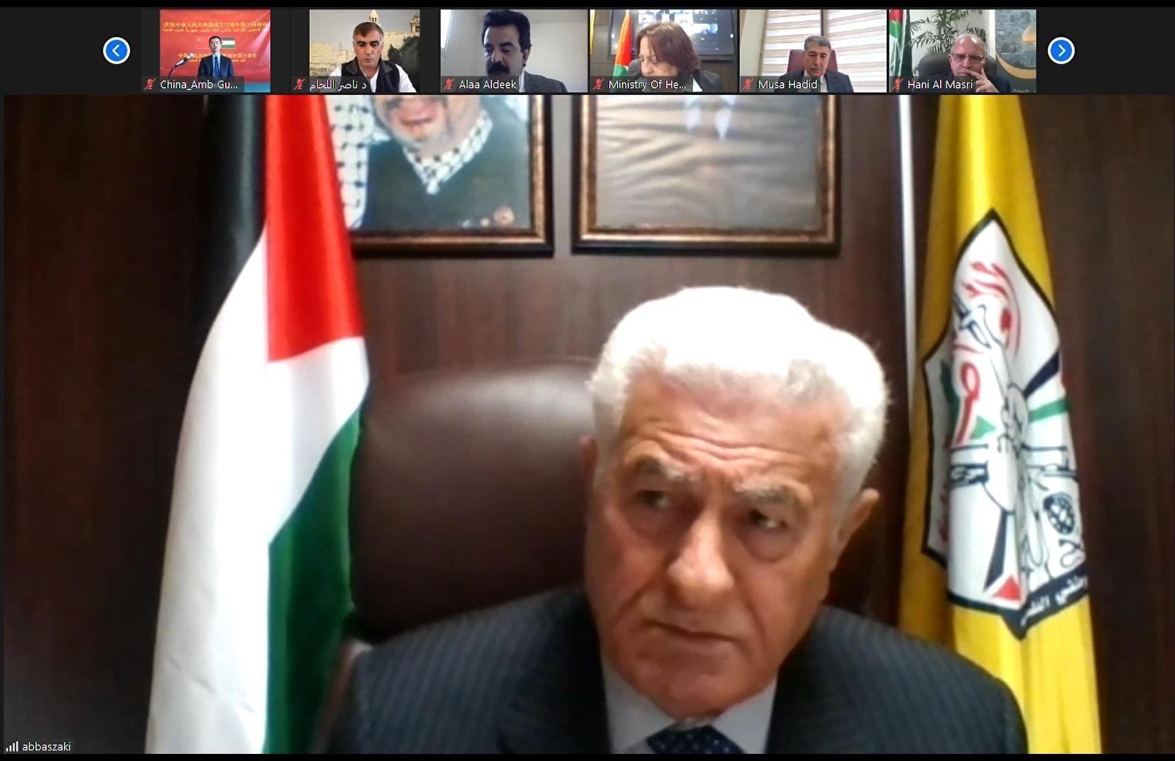طالع تفاصيل لقاء عباس زكي بالسفير المصري لدى فلسطين