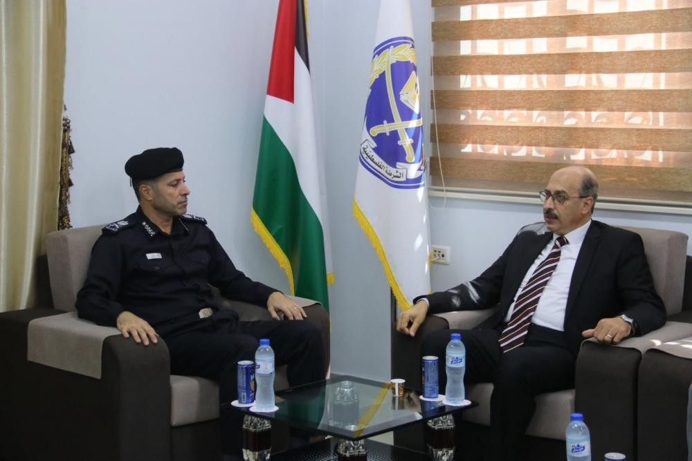 تفاصيل لقاء مدير عام الشرطة بغزة مع وفد من رئاسة جامعة الأزهر