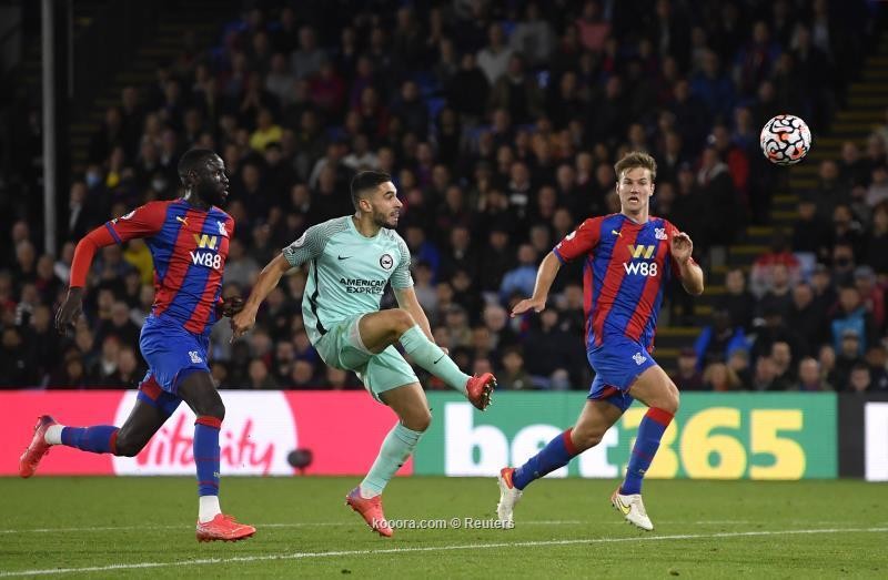 بالصور : كريستال بالاس يحرم برايتون من صدارة البريميرليج