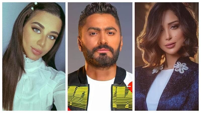 شاهدوا: النجم "تامر حسني" يخون "بسمة بوسيل" مجددًا