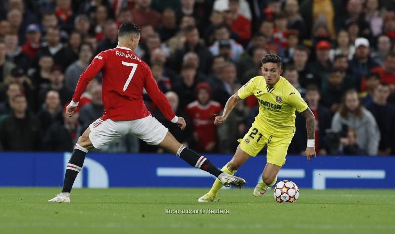 بالصور.. رونالدو ينقذ اليونايتد من فخ فياريال بهدف قاتل