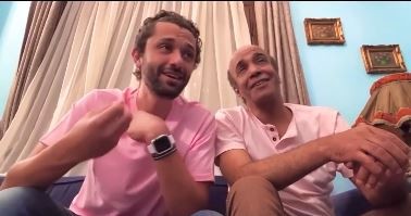 كريم محمود عبد العزيز وسليمان عيد فى فيديو طريف جديد