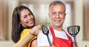 بالفيديو: رقص وحركات لقاء الخميسى وشريف منير فى كواليس "إجازة مفتوحة"