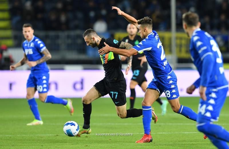 الإنتر يقهر إمبولي بثنائية أمبروزيو وديماركو