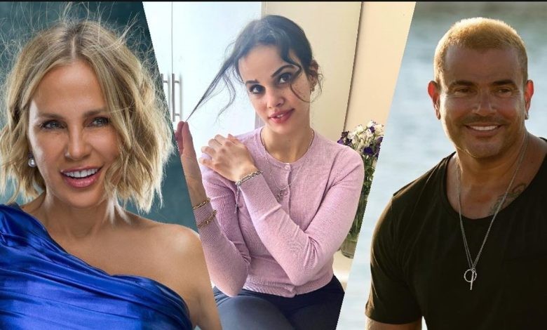 رد غير متوقع من شيرين رضا على مقولة: “عمرو دياب مبيصرفش على بنته